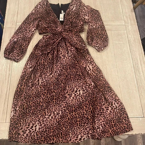 Anthropologie Ranna Gill leopard dress - Picture 4 of 16